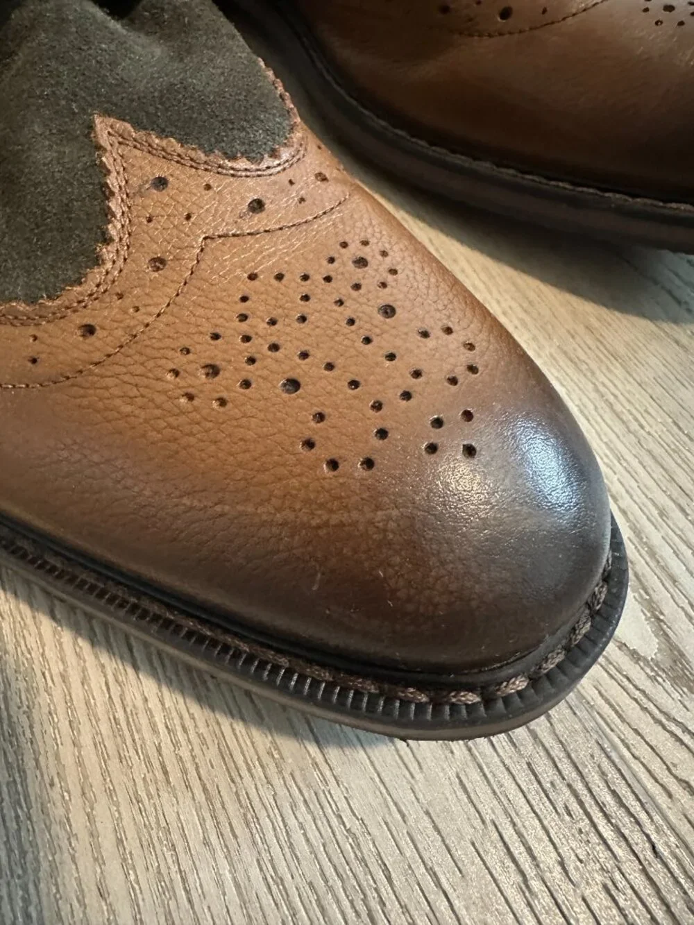 Stacy Adams Finnegan Wingtip Lace Boots - Men`s